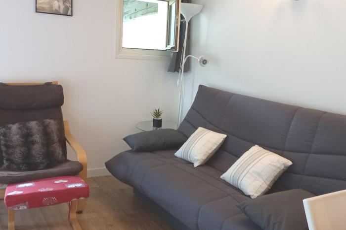 Studio avec vue sur les montagnes