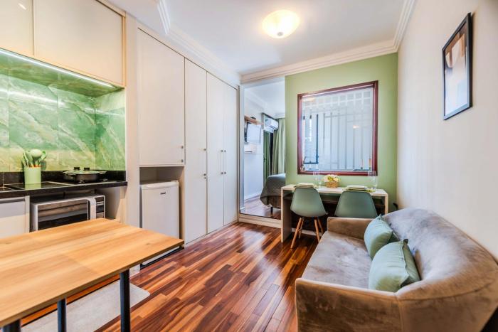 BHaus Jardins Poeta - Apartamento Premium - Próximo à Oscar Freire e Paulista - Academia - Mini Mercado - Piscina - Serviço de Arrumação e Bagagem - Recepção 24h - Vaga de Garagem - P91
