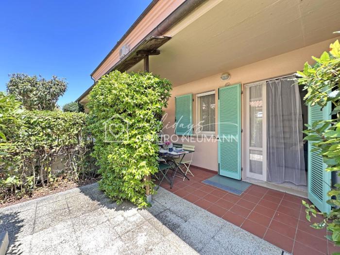 636 - Bilocale a Marcelli al Villaggio Rosa, con portico e terrazzo, climatizzato - SPIAGGIA AL WHITE BEACH CLUB INCLUSA