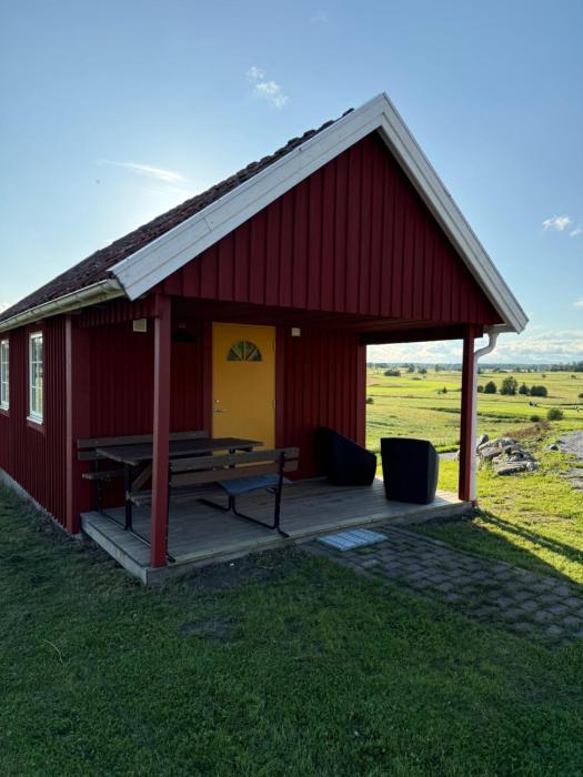 Lantligt läge nära golfbana