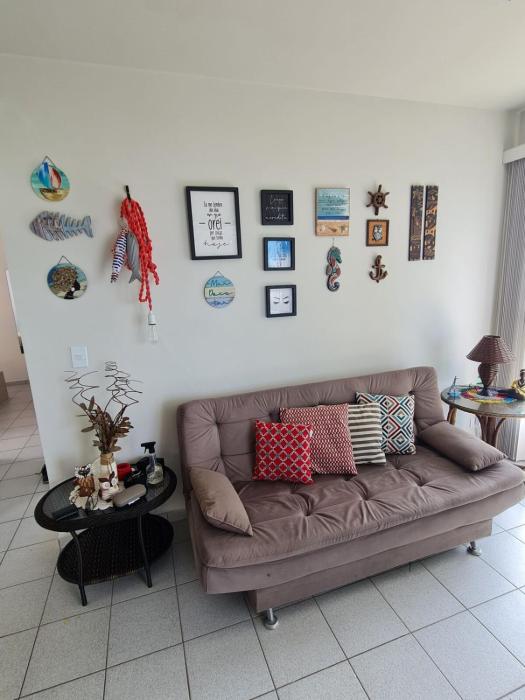 Belo apartamento em frente a praia de Gaivotas