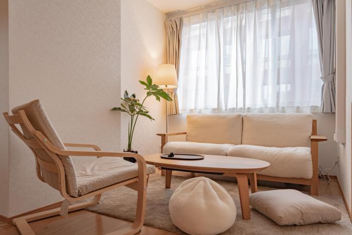 SHIKA HOME 横浜中華街-大画面プロジェクター付 Couple Family向け快適アパートメント-長期滞在OK