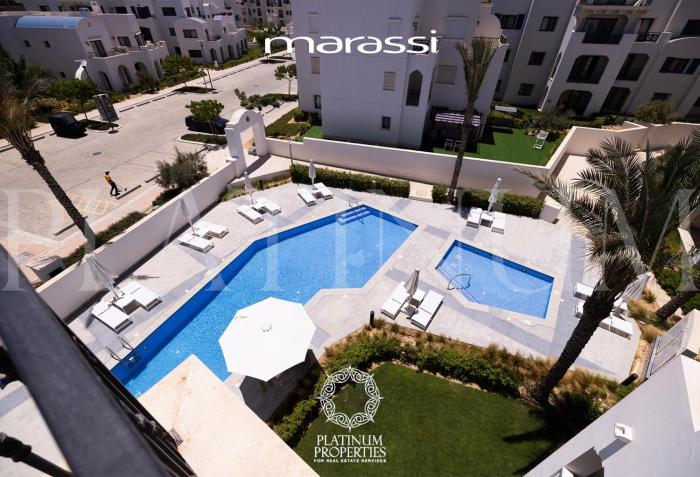 Pool View 2 Bedrooms in Marassi