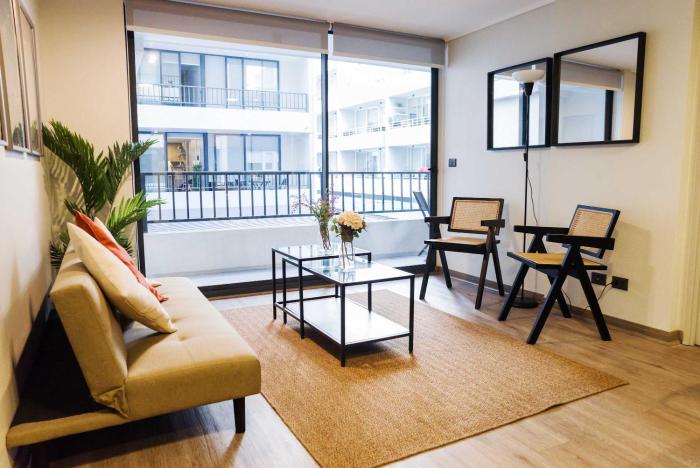 Urban view and comfort in Santiago Centro