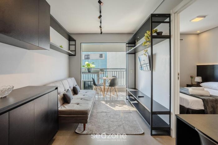 Apto c Varanda Gourmet a 190m do Metrô - WAL0714