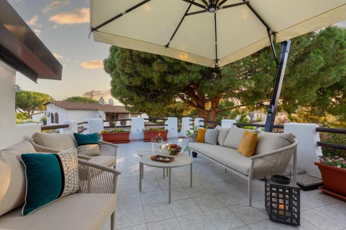 Raffinato appartamento a 50mt dalla spiaggia con terrazza con vista