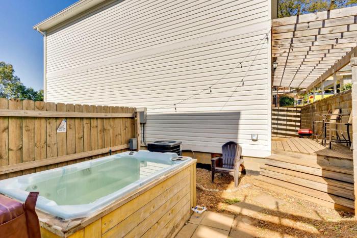 Cityscape Haven at Missionary Ridge with a hot tub
