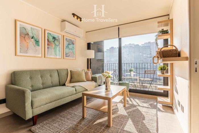 HT Hermoso Depto con Estacionamiento 3PAX