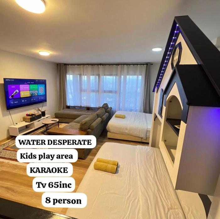 N4 3 Bed Room 4 bed 1 parking Karaoke big TV kids play room Duplax unit 9pax