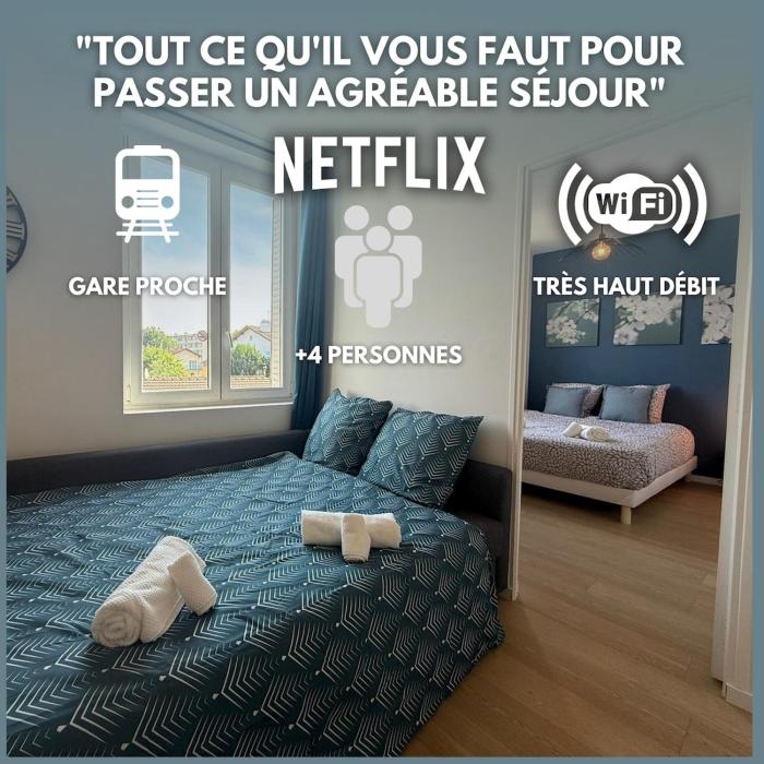 T2 Blue Sky x4 personnes NEUF - Gare Parilly