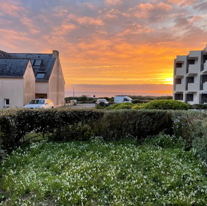 Appartement calme vue mer côte sauvage Quiberon