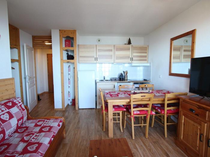 Appartement 2 pièces, balcon, au pied des pistes, Chamrousse - FR-1-340-286