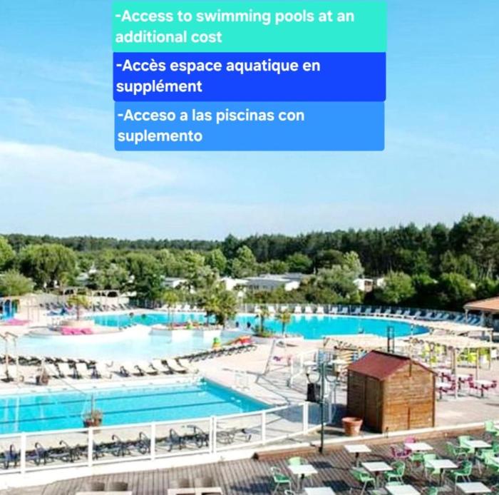 Mobil-home 4chambres-10 couchages - Parking gratuit