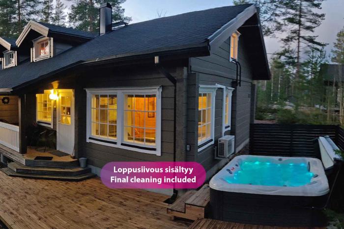 Villa Slalom 1 - 8 hlö, Himos Länsihuippu