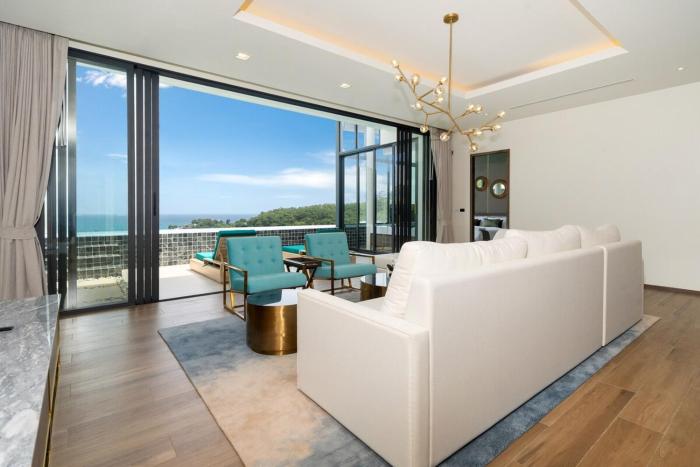 The Exclusive Sky D1 豪华4卧室海景别墅 私人12m无边海景泳池 每日清洁