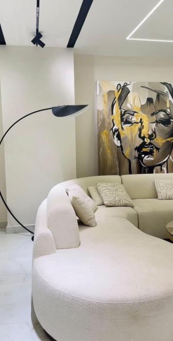 Three bedroom apartment with a distinctive design- شقه بتصميم مميز