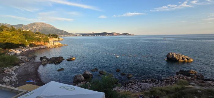 Beachfront Blue Panorama