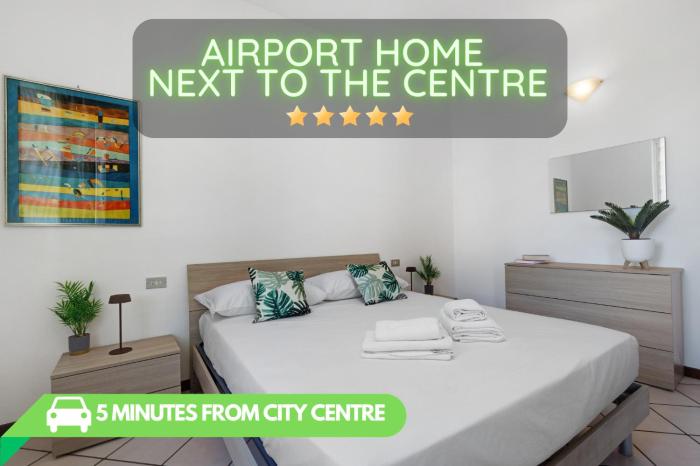 BGY Airport Home - 2min from BGY Airport, WiFi