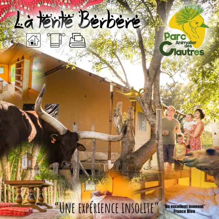 Parc animalier des Clautres - Maison Roulottes Tente