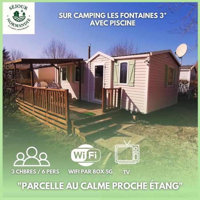 Mobilhome 6P 3CH Nature & Sport - Ivry-La-Bataille - Séjour Normandie