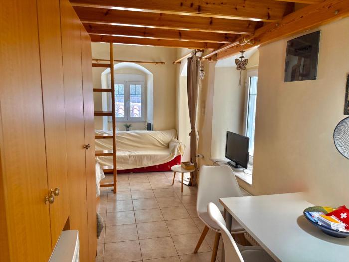 Downtown Aegina Loft-Style Apartment