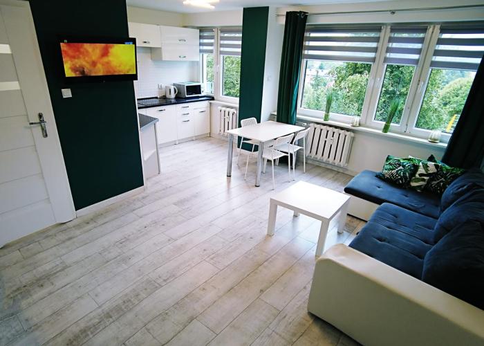 Apartament Green Mrągowo-Mazury,blisko plaża, centrum! Wi-fi!