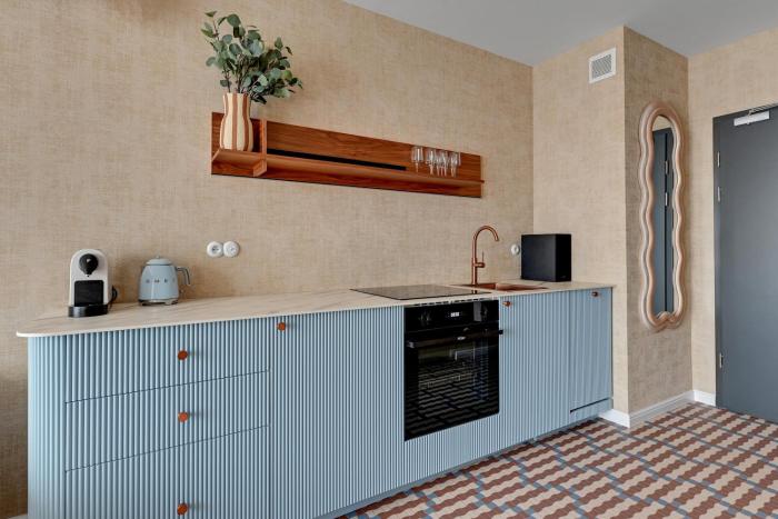 Blue Mandarin Portovo - Apartments near Marina & Amber Sky