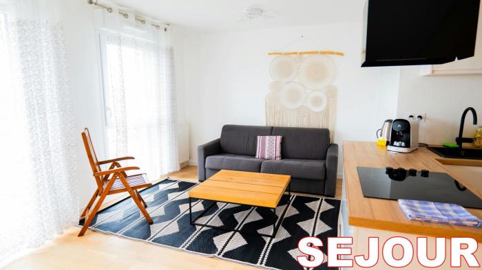 Grand T2 neuf 2023 avec parking - 5 min du métro