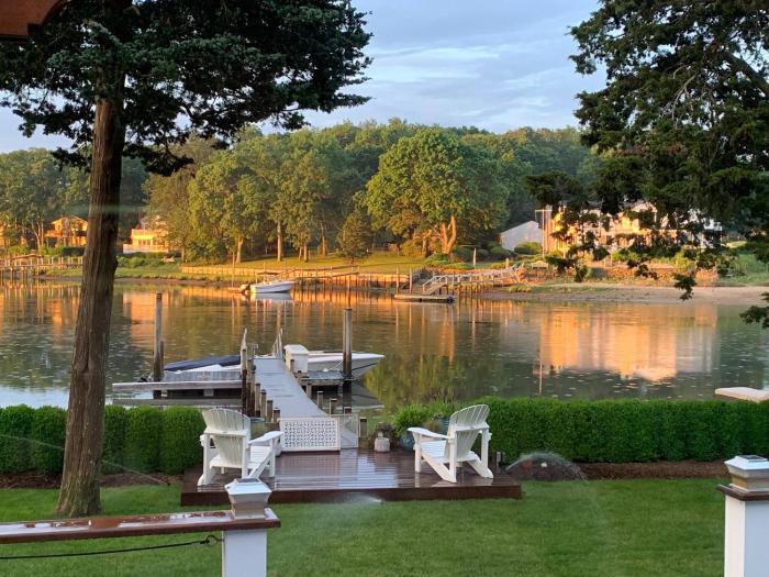 Waterfront tranquility near Sag Harbor Village