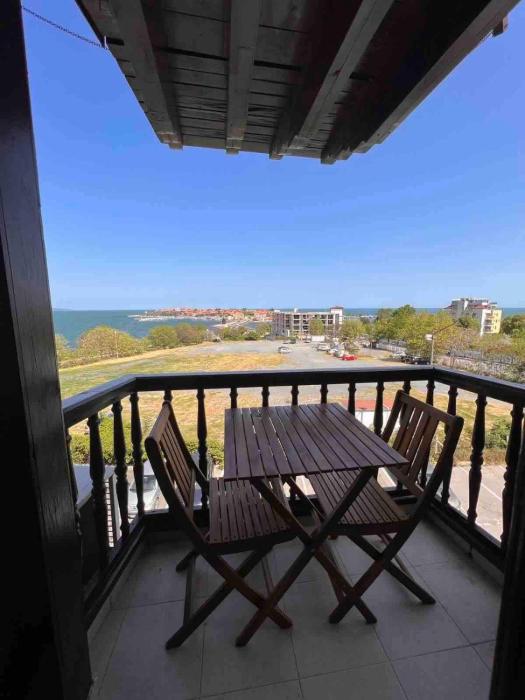 Windmill Nessebar studio with sea view