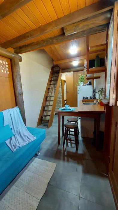 Kitnet Pi · Tiny House Completa | 2min. a pé da praia| Ar Cond