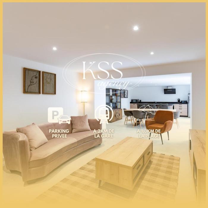 Appart HOTEL 3 Chambres - parking - clim