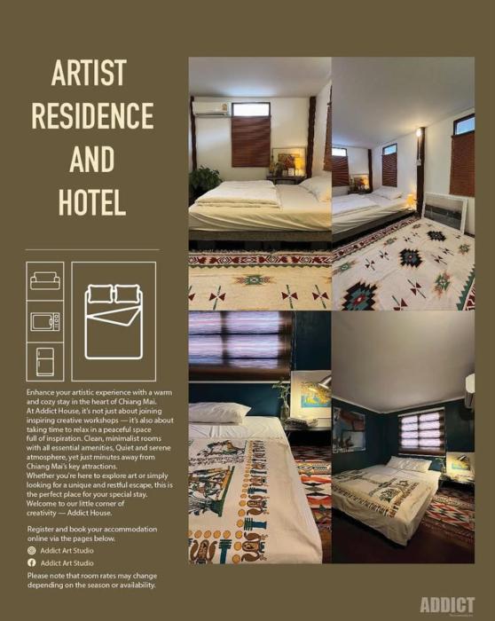 Addict House A Homely Space in the Old Town with an Art Studio