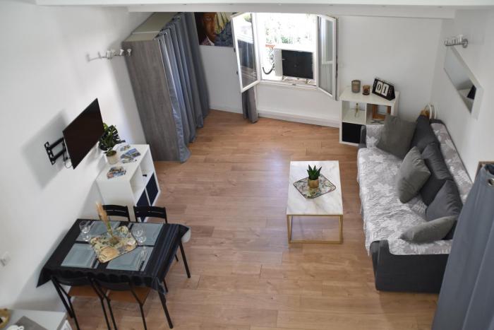 Grand studio-Mezzanine-Centre Cannes