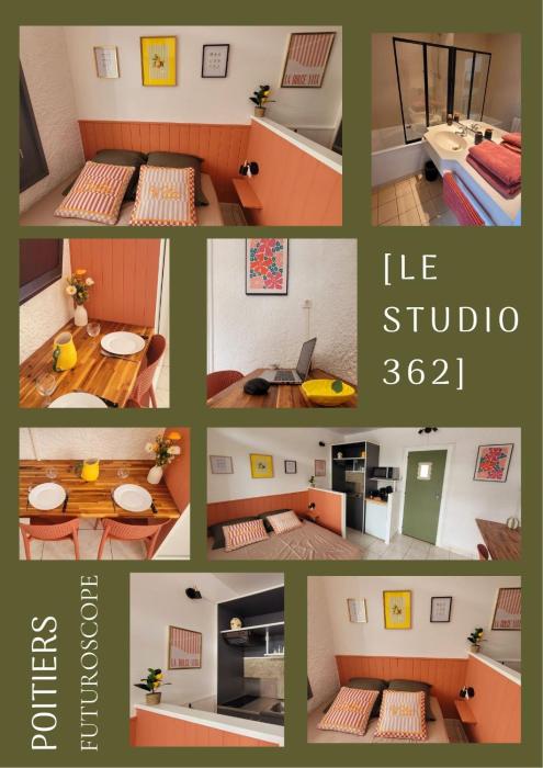 Le Studio 362 Proche Futuroscope et Arena 1 à 2 Pers