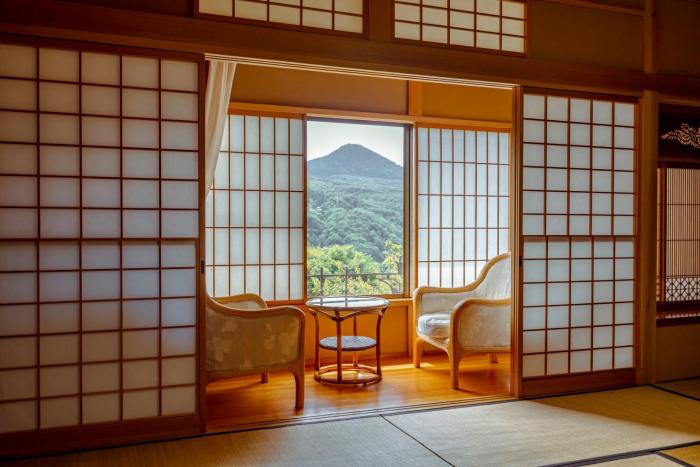 箱根 日影山 山の眺め bbq プライベート露天温泉