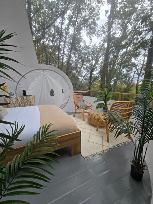 La bulle perchée de Chantilly