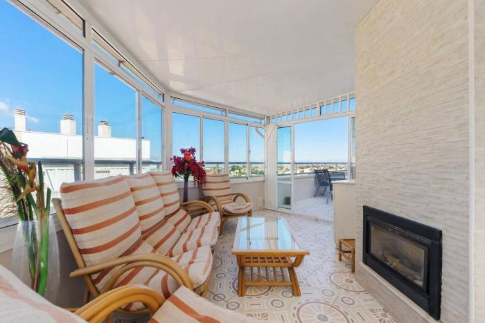 Encantador ático con una impresionante terraza