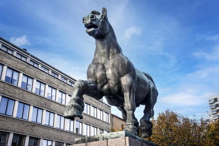 Slotsgaarden ved Hesten