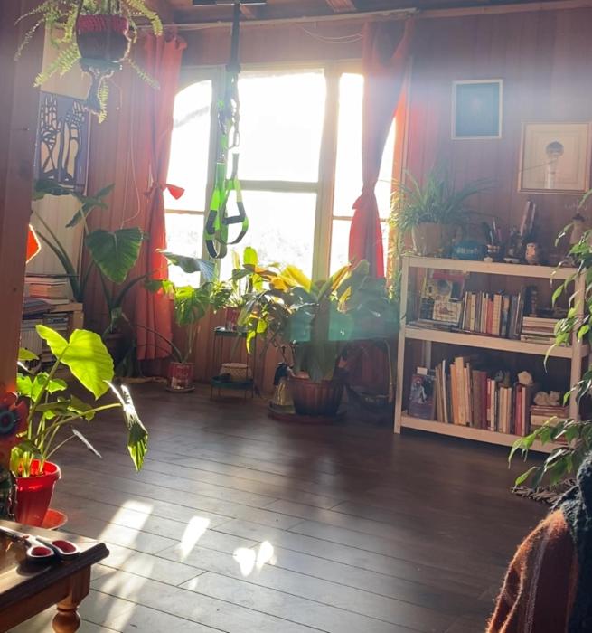 habitación a pasos del lago