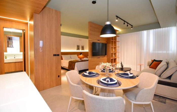 Luxuoso Studio em frente a UFSC e HU - VIVA 613R