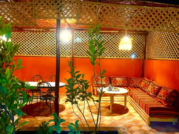 Dar Itran Traditionelles Haus mit 2 Apartments & Garten bei Taghazout