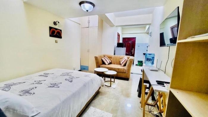 luxury living two bedroom apartment with swimming pool children playing ground area ample parking space and amazing scenic views