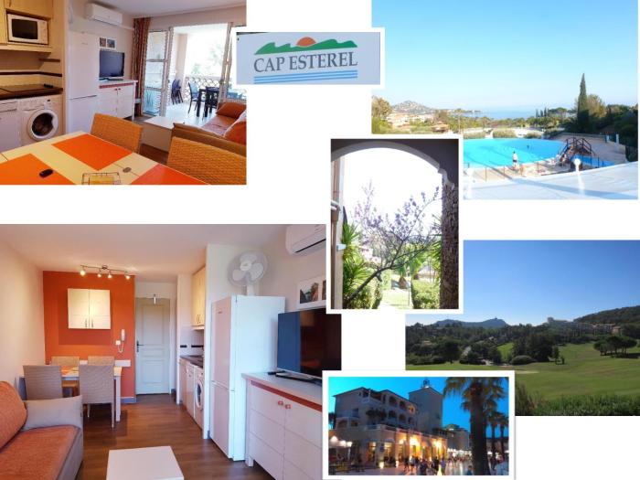 Cap Esterel Village : studio 4 pers au calme climatisé F5