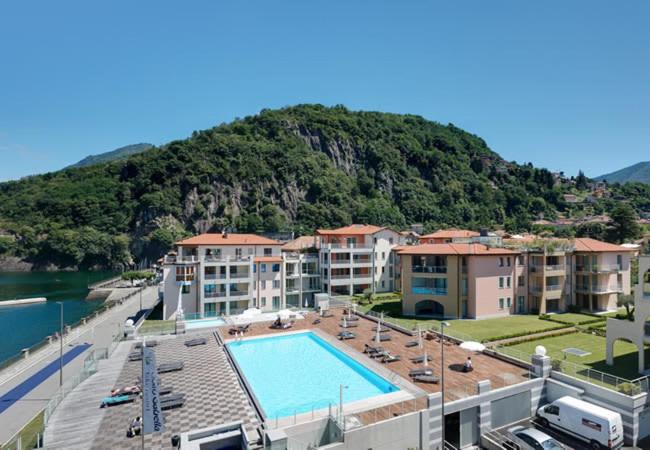 Italian apartment rental with pool