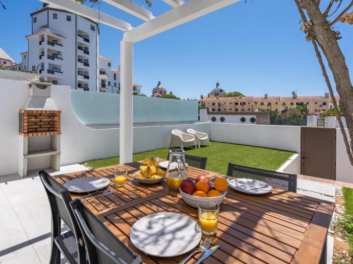 Duplex T2 com terraço e BBQ em Vilamoura
