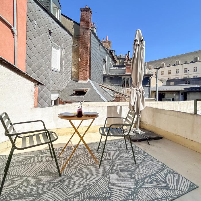 Charmant appartement avec balcon au cœur du Mans