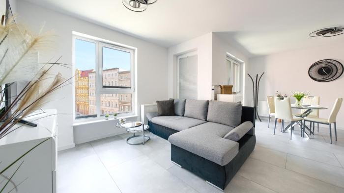 Szczecin Odrzańskie Bulvary, Sun & Snow