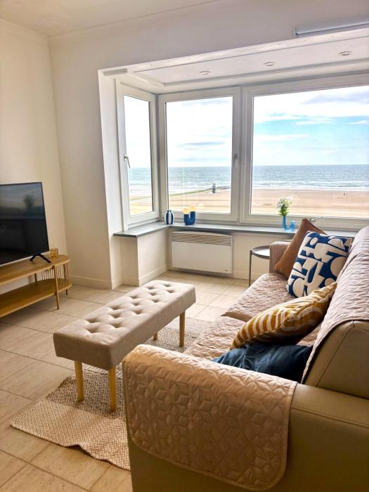 Stijlvol appartement Claire met frontaal zeezicht