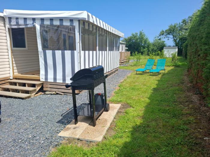 Mobil-home bord de mer